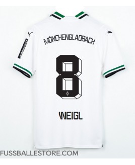 Günstige Borussia Monchengladbach Julian Weigl #8 Heimtrikot 2023-24 Kurzarm